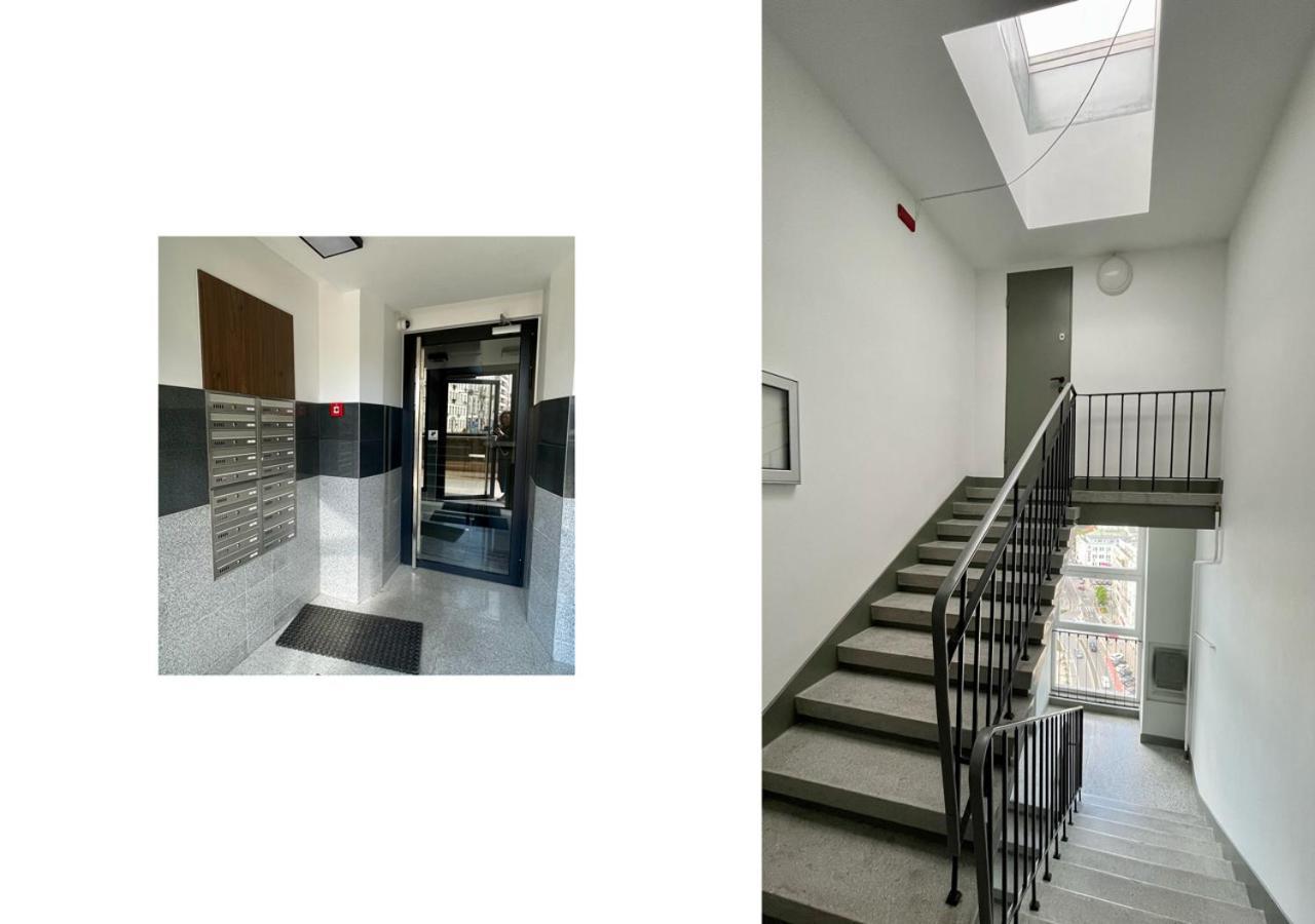 Appartamento Atelier W Sercu Warszawy Z Panoramicznym Widokiem Varsavia Esterno foto